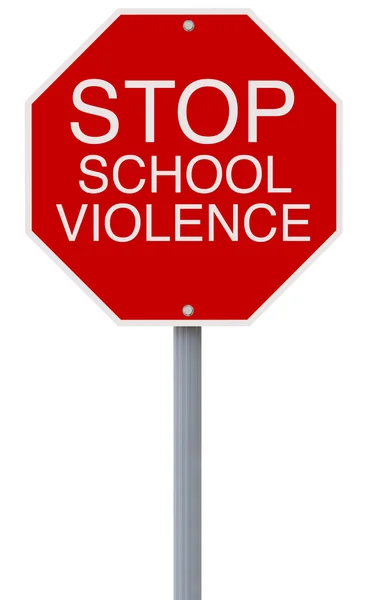 Fermare la violenza scolastica — Foto Stock