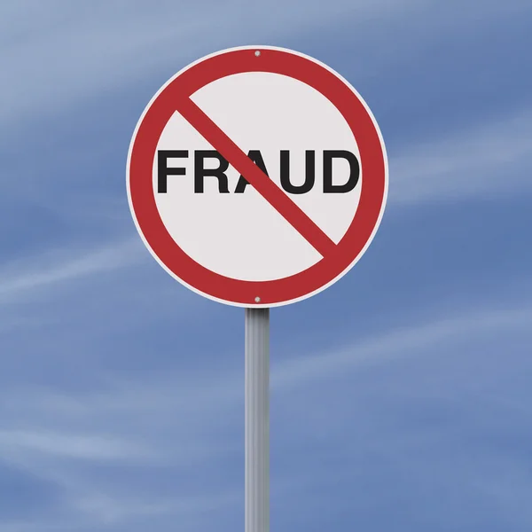 Fraud Not Allowed — Stock Photo, Image