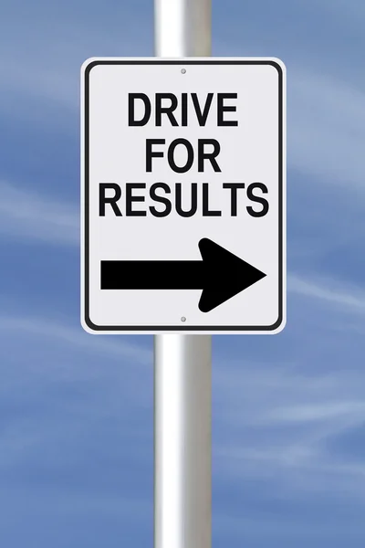 Drive For Results — Stock Photo, Image