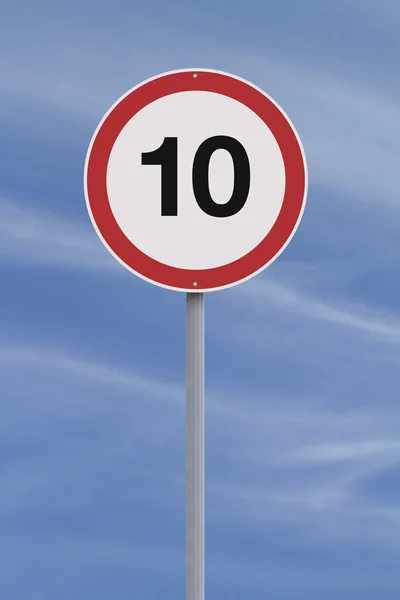 Speed Limit — Stock Photo, Image