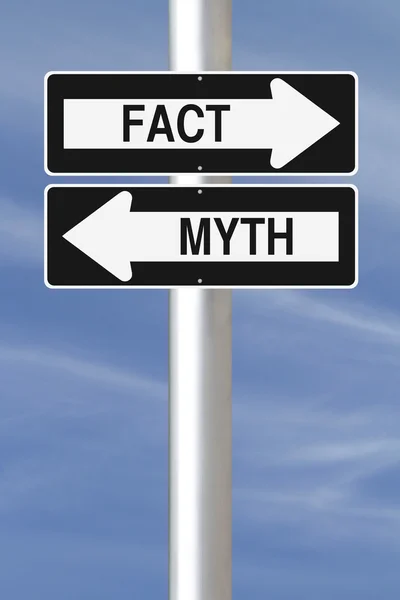 Fact or Myth — Stock Photo, Image