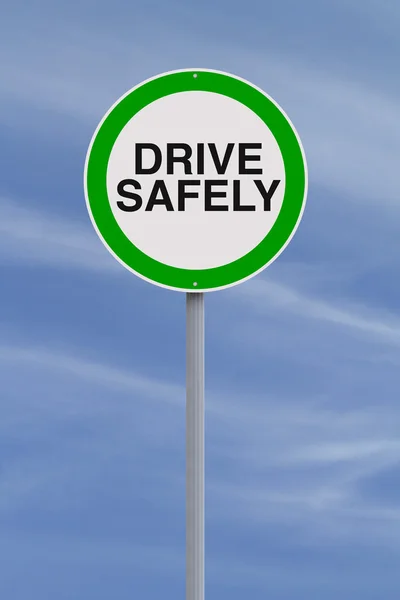 Безпечно водити — стокове фото