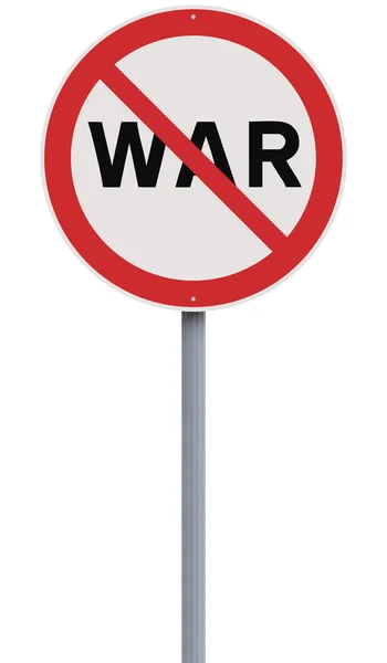 No alla guerra — Foto Stock