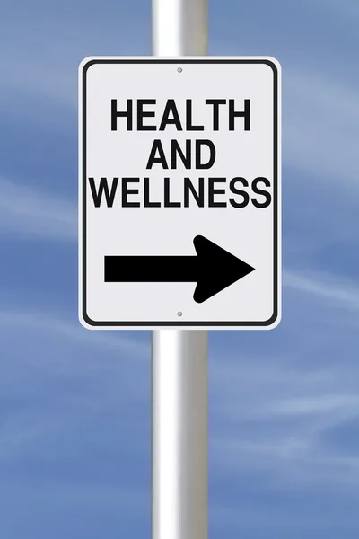 Tato cesta ke zdraví a wellness — Stock fotografie
