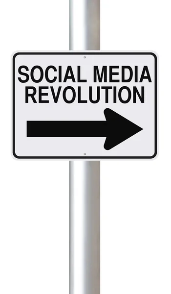 Κοινωνική media επανάσταση — Φωτογραφία Αρχείου