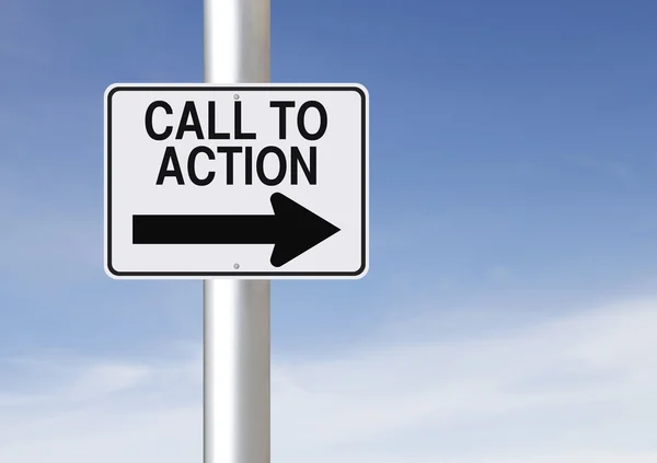 Call to Action — Stock Photo, Image