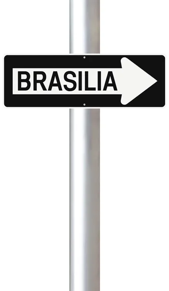 This Way to Brasilia — Stock Photo, Image