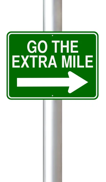 Go the Extra Mile — Stock Photo, Image