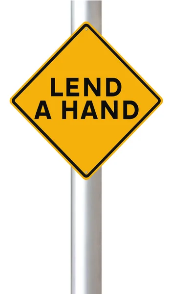 Lend A Hand — Stock Photo, Image