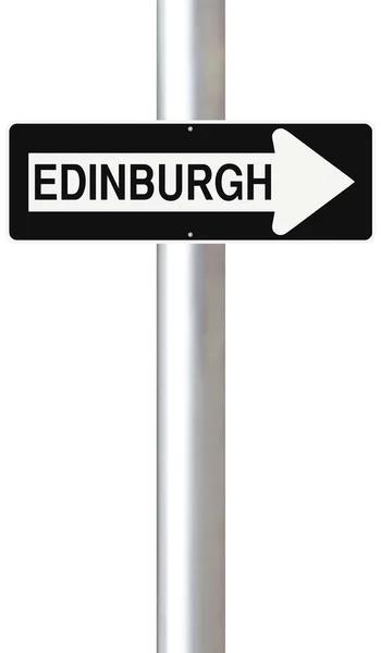 Este caminho para Edimburgo — Fotografia de Stock