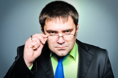 ? ortrait başarılı iş adamı