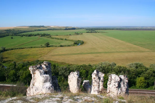 Panorama Kostomarovo — Stock Photo, Image