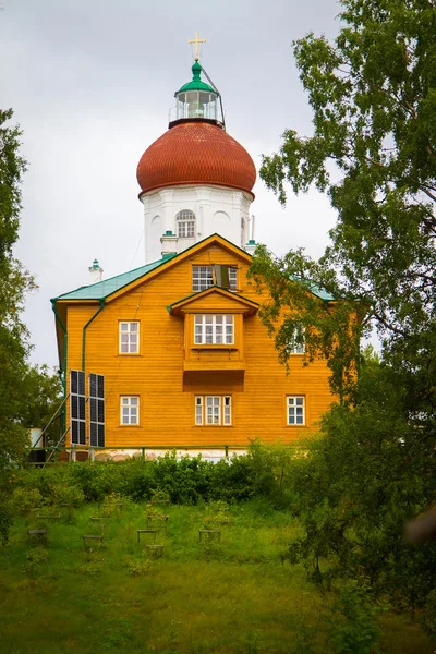 在 solovki 岛上的 sekirny 山 — 图库照片