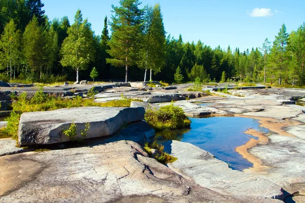 Karelia, Belomorsk, petroglifos — Foto de Stock