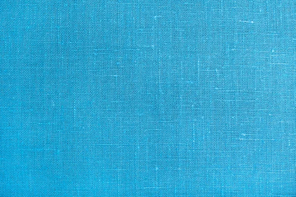 Blue linen texture background — Stock Photo, Image