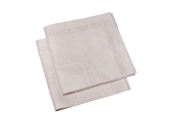 Napkins from flax Royalty Free Stock Photos