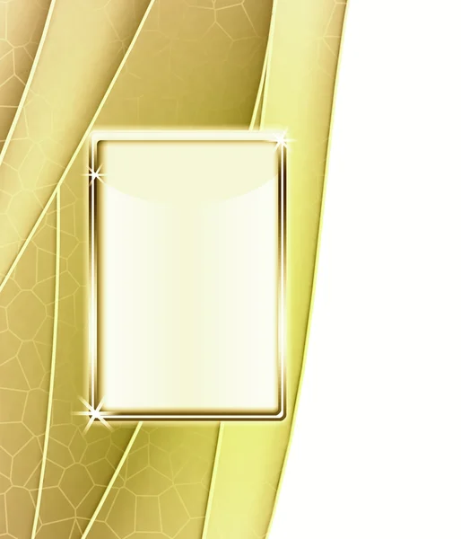 Floral blad achtergrond met Tablet PC scherm frame — Stockfoto