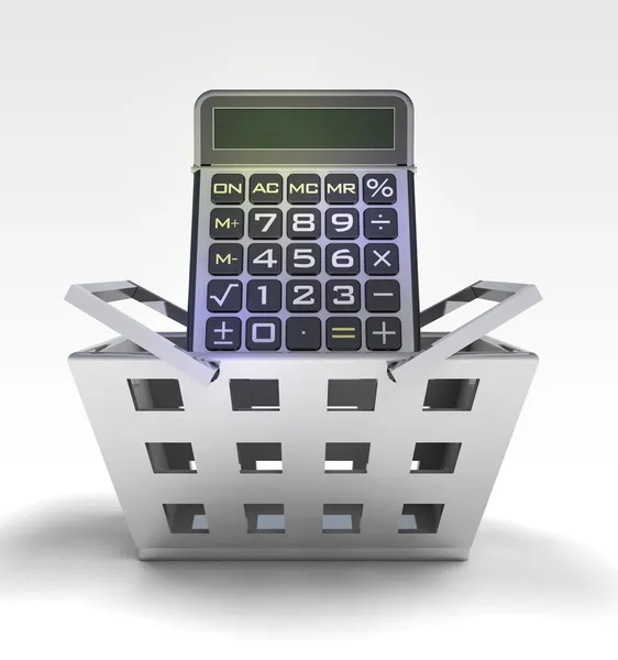 Calculate your trade merchandise — Stock Photo, Image