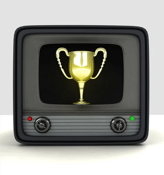Кубок чемпиона по онлайн-вещанию — стоковое фото