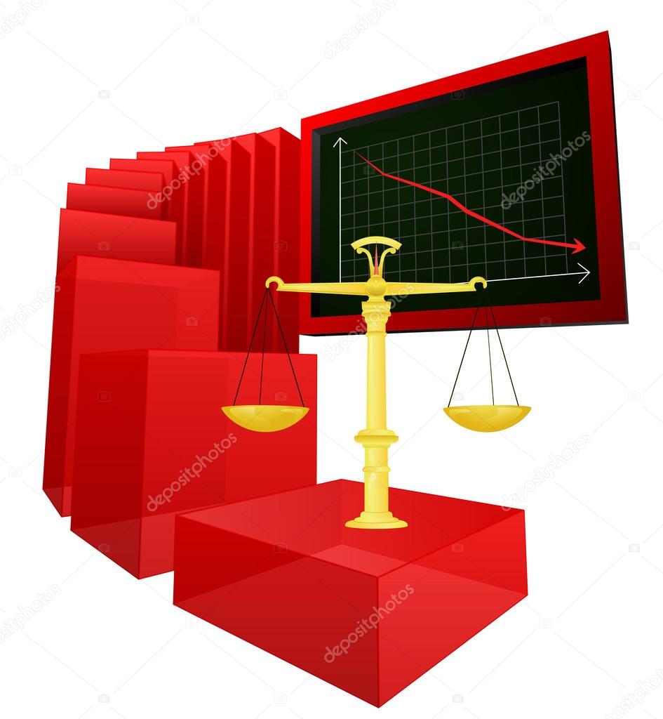 negative results of justice and liberty vector
