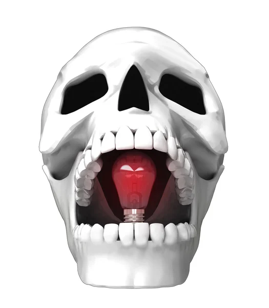 Human skull — Stock Photo, Image