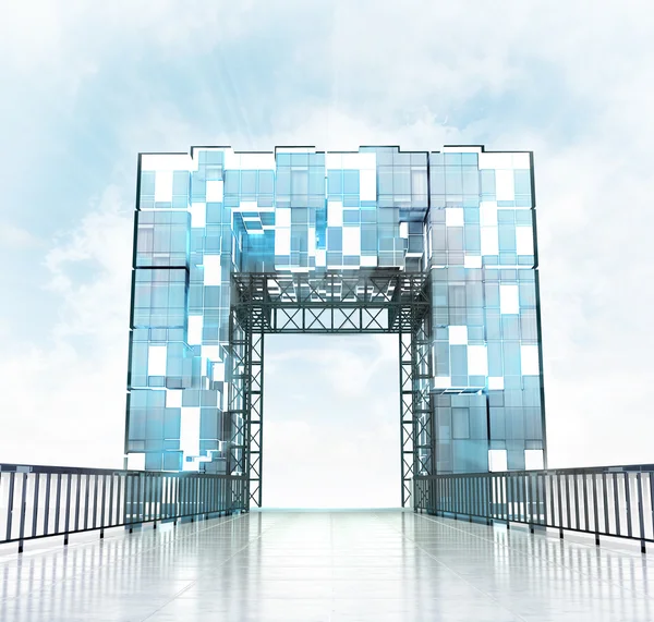 Moderne gateway het platform — Stockfoto