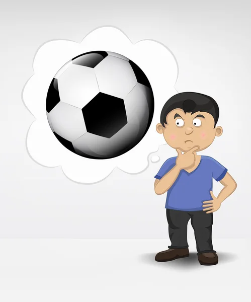 彼のサッカー ボールを蹴る少年 ストックベクター C Retroartist 彼のサッカー ボールを蹴る少年 ストックベクター C Retroartist