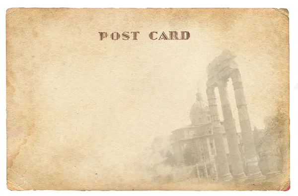 Vecchia cartolina — Foto Stock