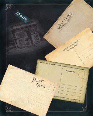 eski kartpostal seti