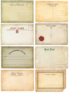 eski kartpostal seti