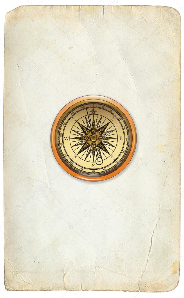 Old compass