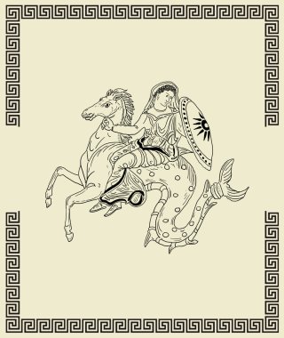 Eski Yunan tanrıçası athena