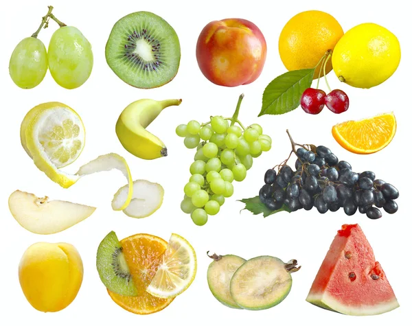 Fruits set — Stock Photo, Image