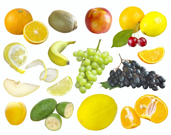 Fruits set — Stock Photo, Image