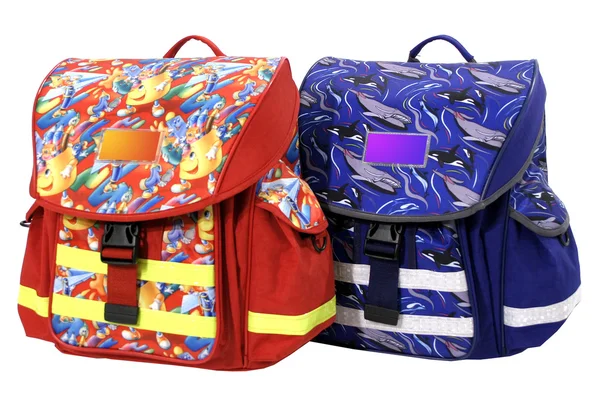 Школьные сумки — стоковое фото