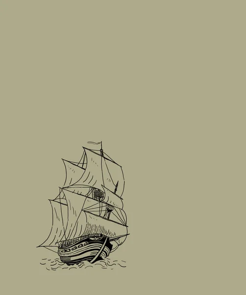 Stare ikony mapy piratów — Zdjęcie stockowe
