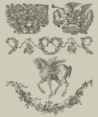 Pegasus illüstrasyon