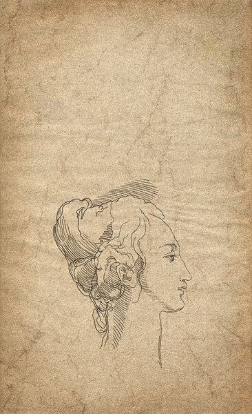 Иллюстрация лица женщины