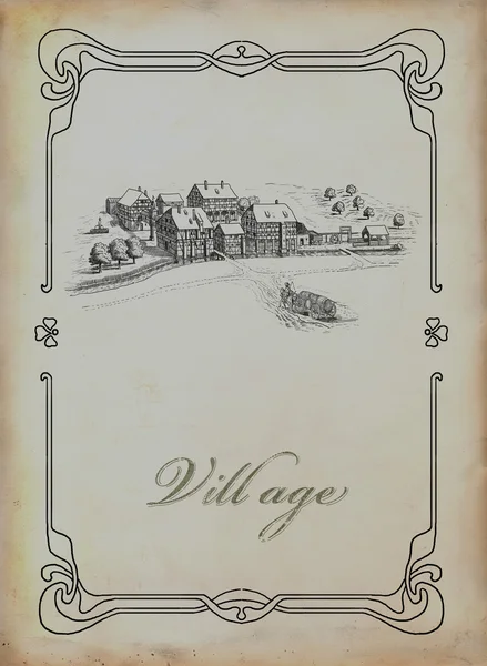 Illustration du village — Photo