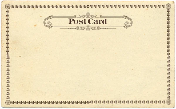 Vieille carte postale — Photo