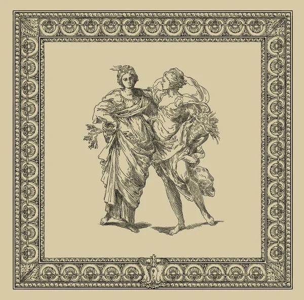 Ülke kadın illüstrasyon