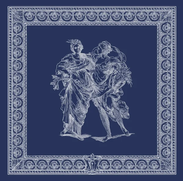 Ülke kadın illüstrasyon