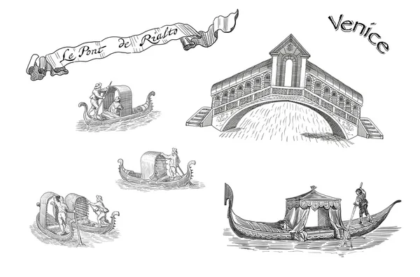 Venice gondola — Stock Fotó