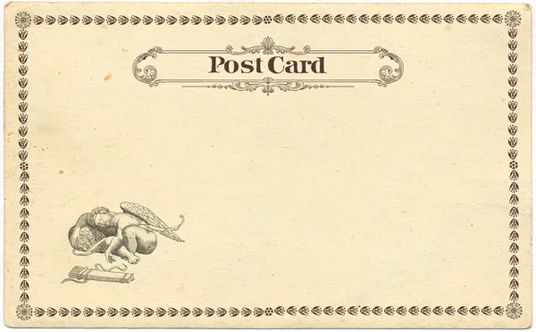 Vieille carte postale — Photo