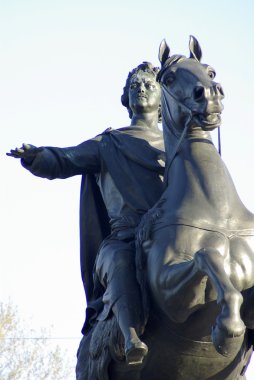 anıt Rus İmparatoru büyük, peter 