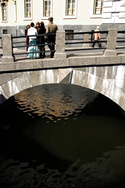 Canal del río en San Petersburgo. Primavera —  Fotos de Stock