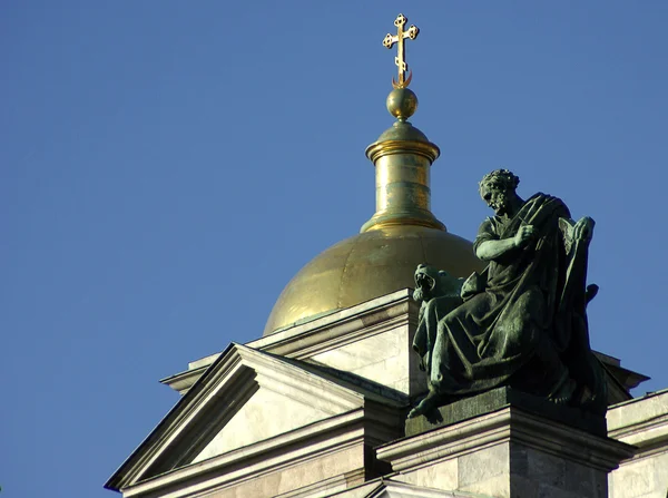 Saint Isaac's Cathedral St. Petersburg. Töredék. Oroszország — Stock Fotó