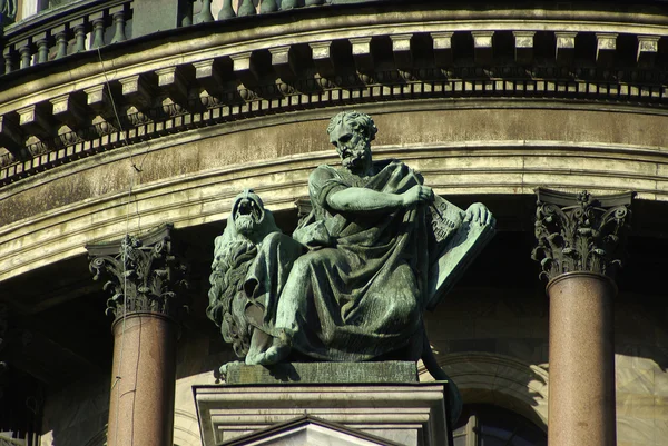 Saint Isaac's Cathedral in St. Petersburg. Fragment. Russia — Stock Photo, Image