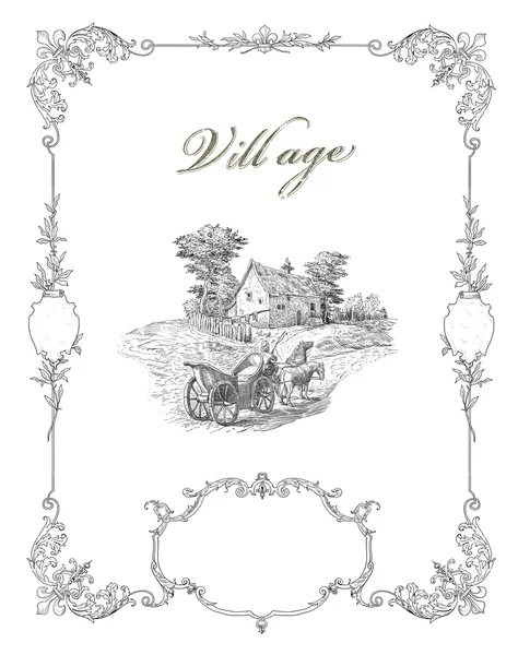 Illustration du village — Photo