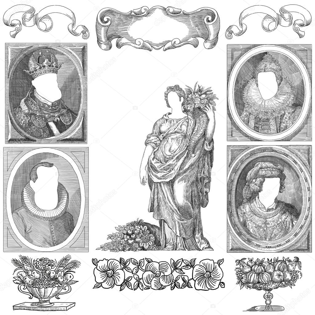 Cartouche illustration